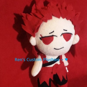 Custom Handmade Anime Manga Hero School Kiri Shark Boy Chibi Plushie plush
