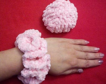 Custom Handmade Anime Videogame Kawaii Cute Cosplay Crochet Scrunchie Made With Love!