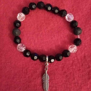 Anime Final Fantasy 7 Cosplay Gamer Inspired One Winged Angel Bracelet Sephiroth