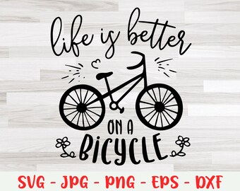 Download Art Collectibles Clip Art Vintage Bicycle Svg Bicycle Svg Farmhouse Bicycle Sign Svg Life Is Like Riding A Bicycle Svg Png Svg Cut File Eps Dxf Jpg Reverse