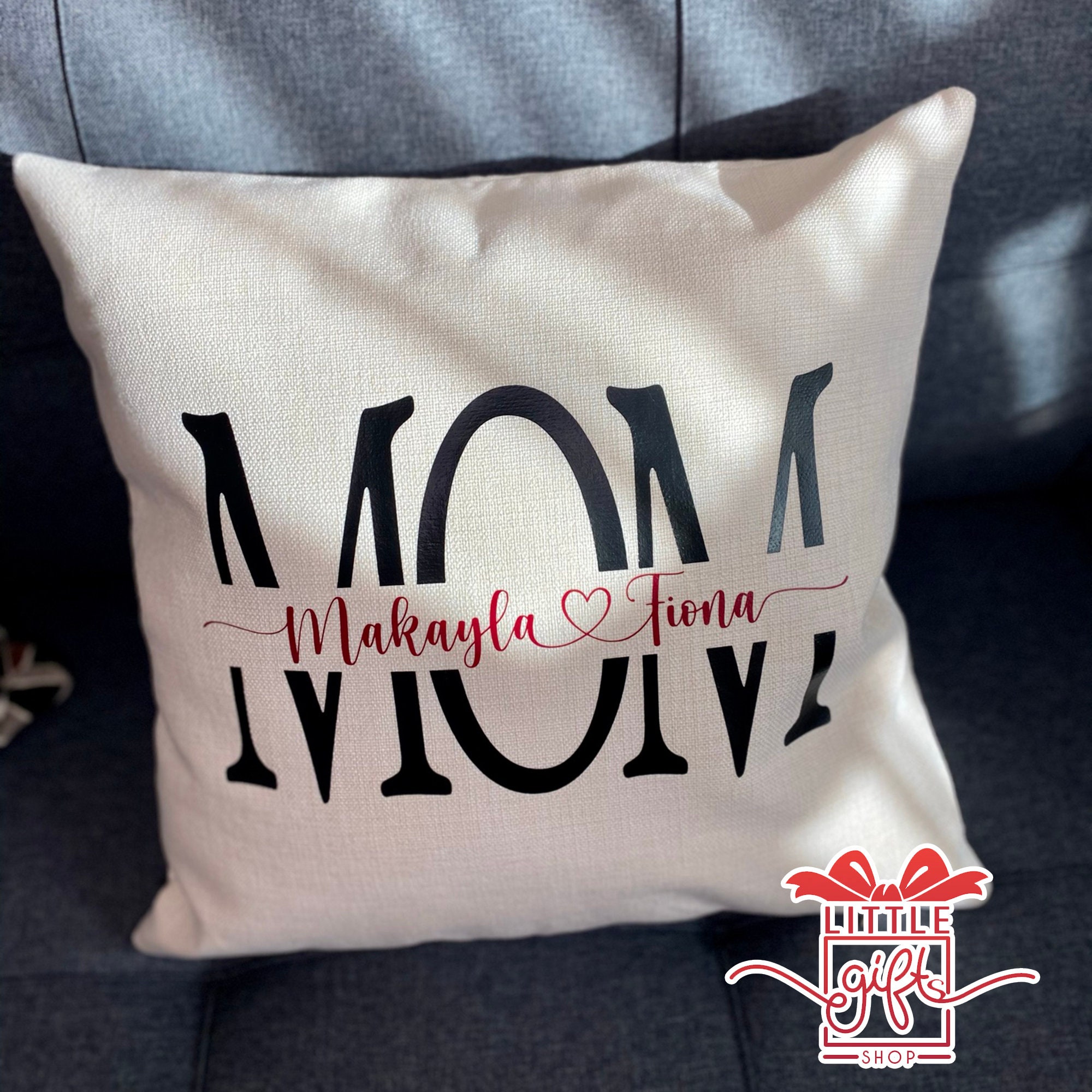 Personalized Mom Pillow Cover. Mothers Day Gift. Custom Throw Etsy