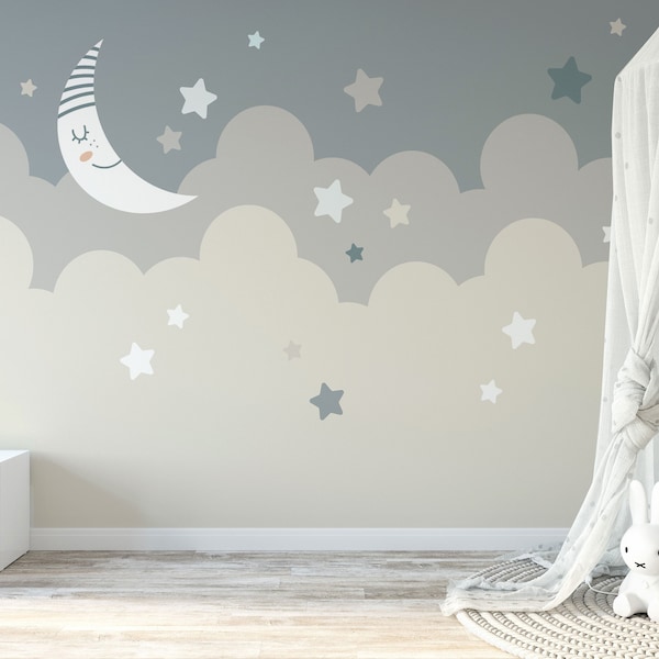 Night Sky Mural Etsy