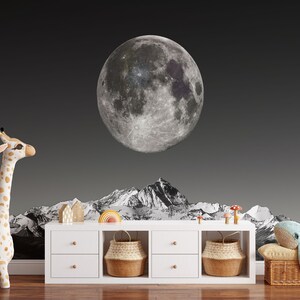 Dark Night Sky Removable Wallpaper | Peel and Stick Wallpaper for Kids ...