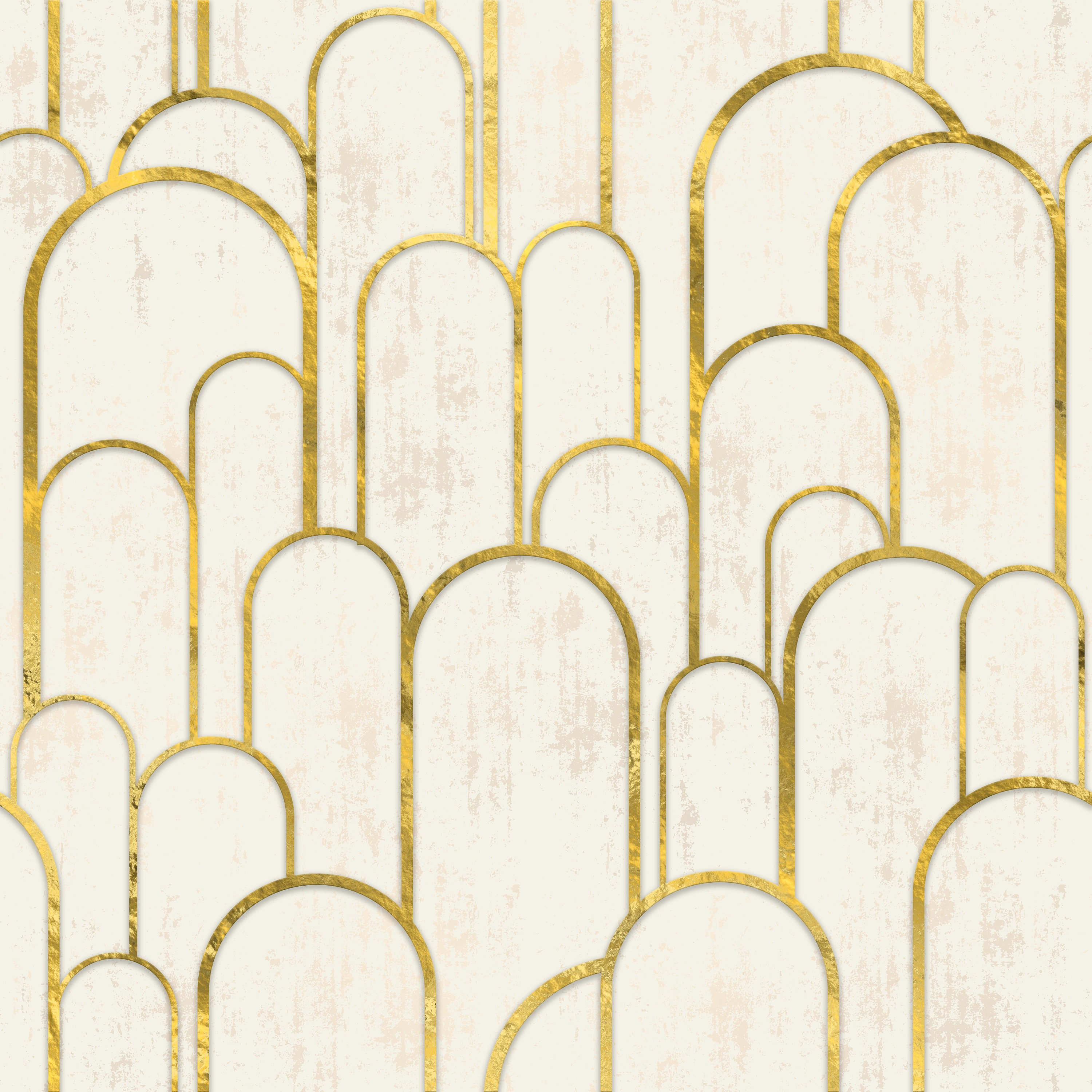 Gold Art Deco Peel and Stick Wallpaper Self Adhesive Etsy