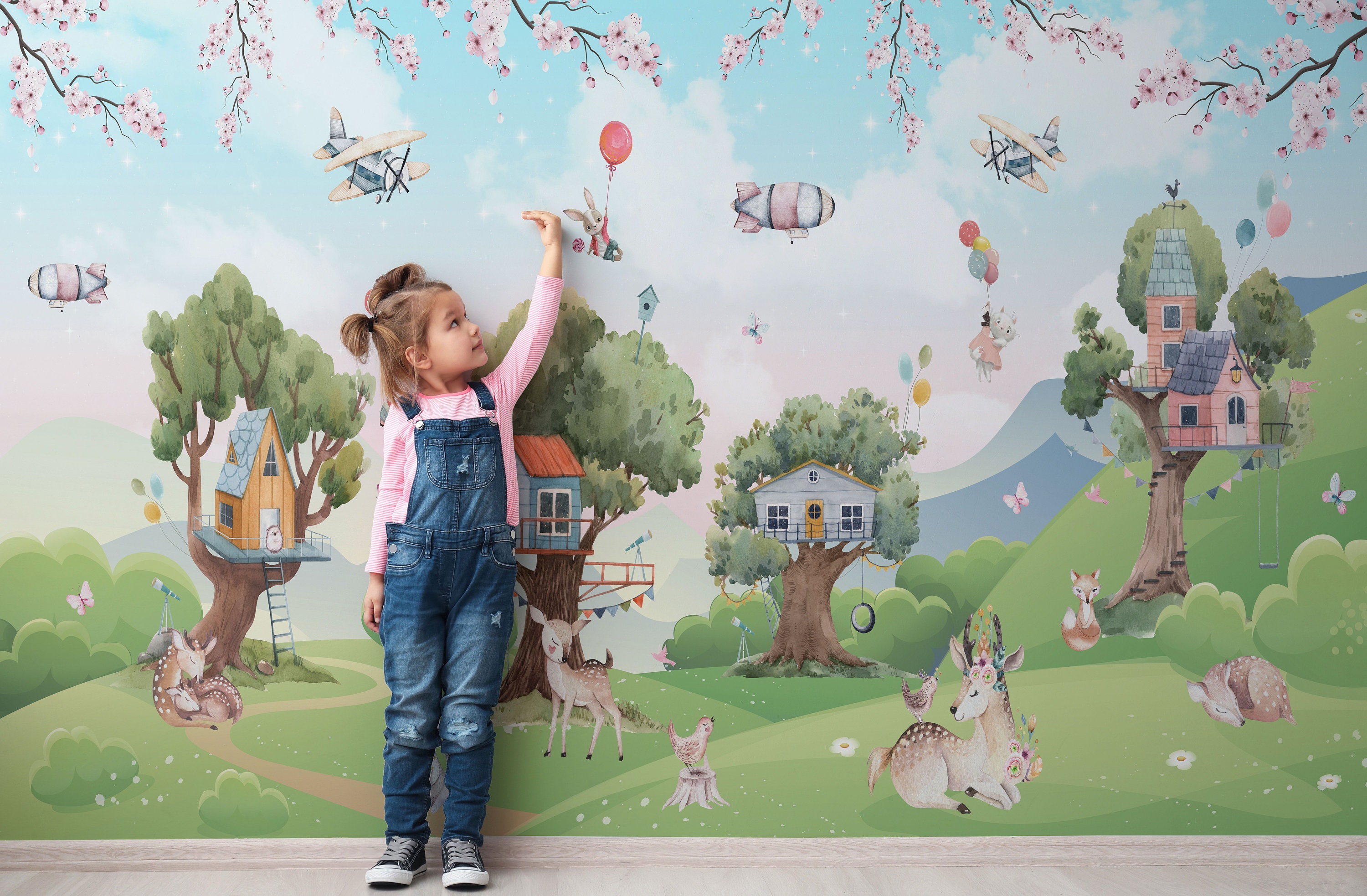 Custom Children Wall Paper Fairy Tale Castle Murals For Children's Bedroom  Wall Wallpaper Background 3d Pvc Vinyl Wallpaper - Wallpapers - AliExpress