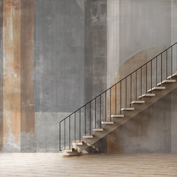 Industrial-Chic Wallpaper Styles photo