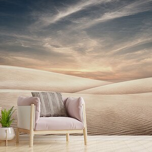 Dune Desert Peel and Stick Wallpaper Mural, Self Adhesive Wallpaper by
