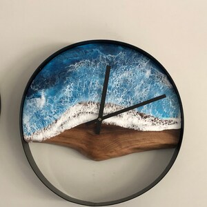 20 inch wave clock