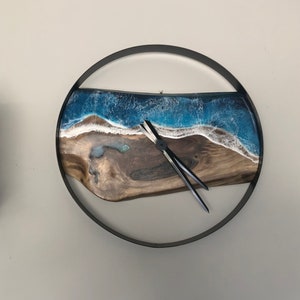 15 inch ocean wave wall clock