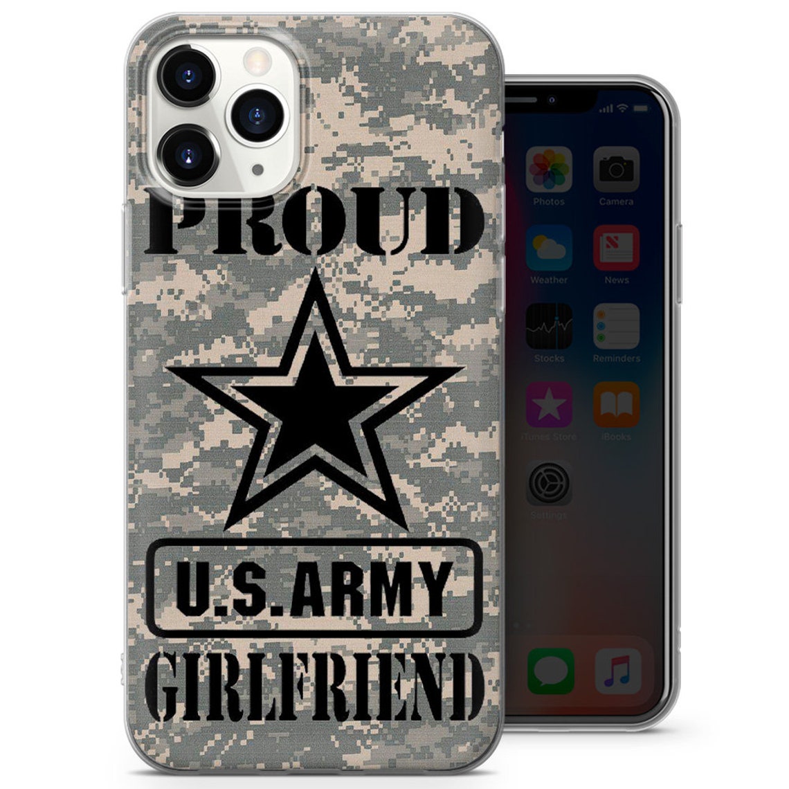 Us Army Military Phone Case Cover for iPhone 7 8 XS XR 11 Etsy