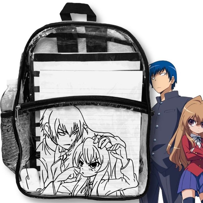 clear anime backpack