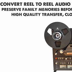 Reel to Reel Audio Conversion Service: Save Your Family Memories Before They Fade
