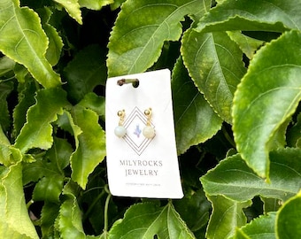 Handcrafted MilyRocks Amazonite earrings