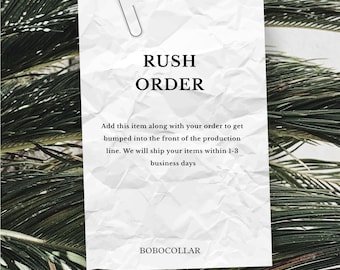 Rush My Order