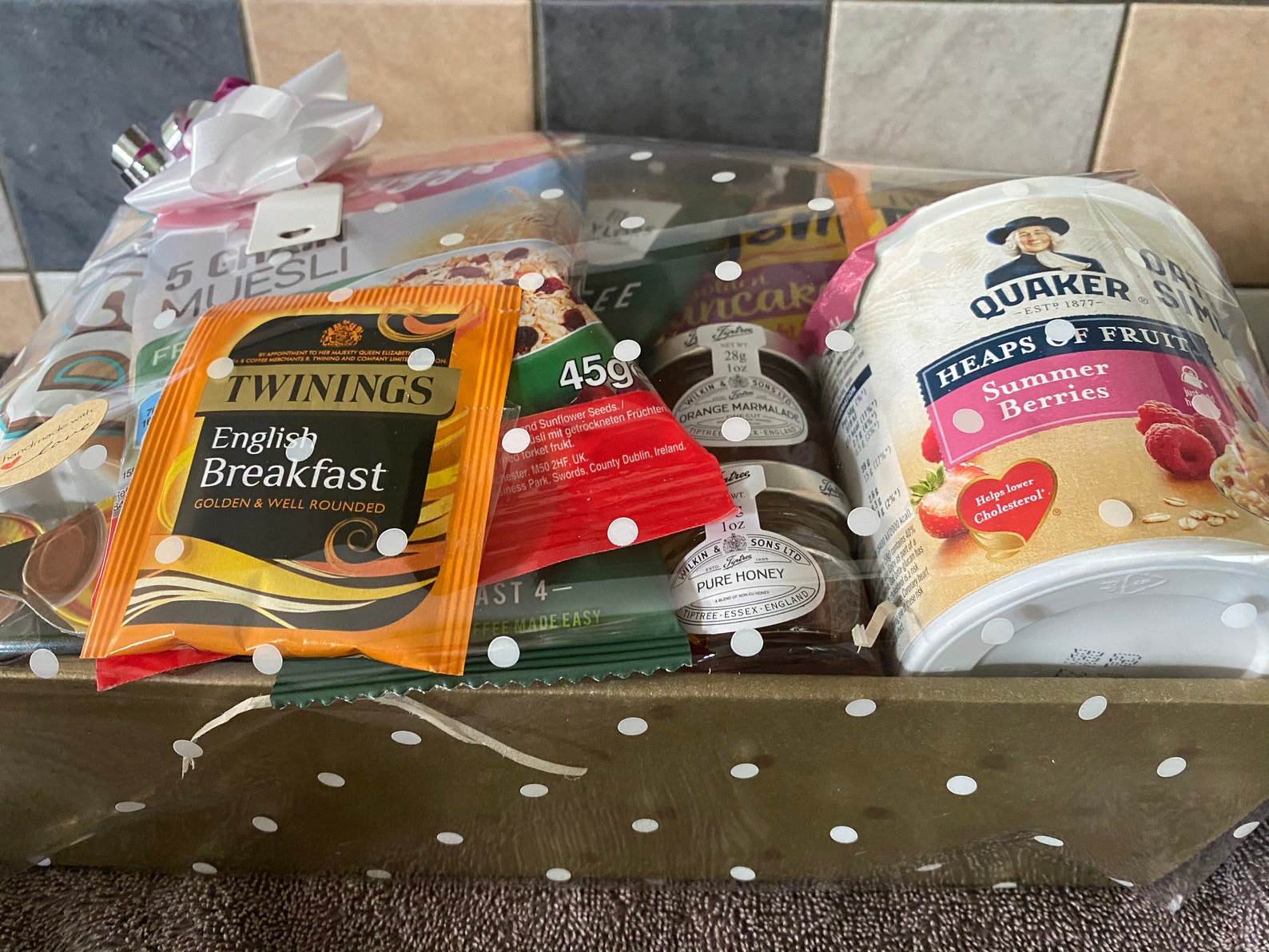 Luxury Breakfast Hamper Pancakes Croissant Honey Nutella & Etsy