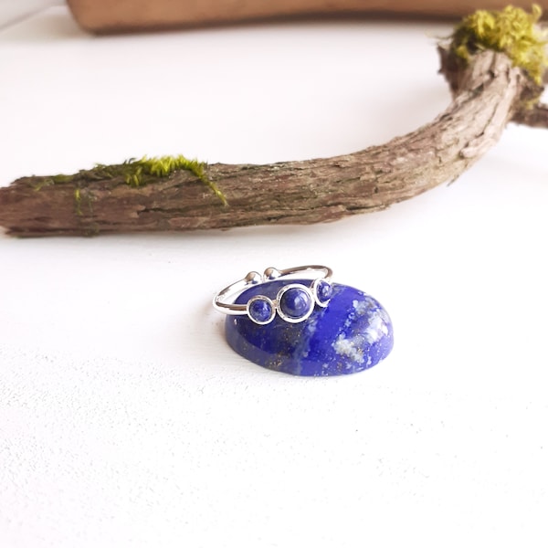 Bague en Lapis Lazuli