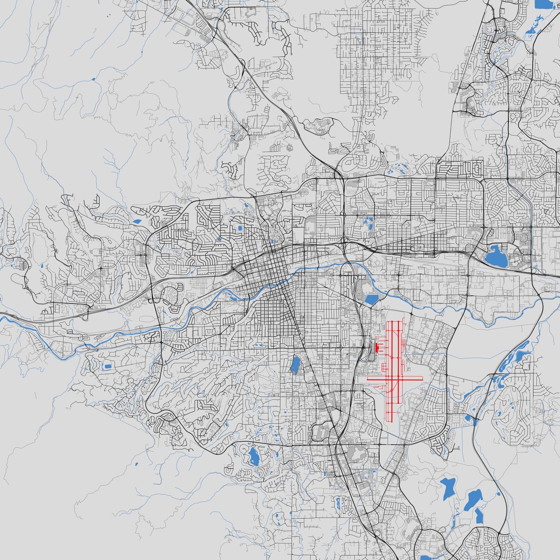 Reno SVG Vector Street Map Reno Nevada United States Full Vector Il 1140xN.4562606069 1gpp