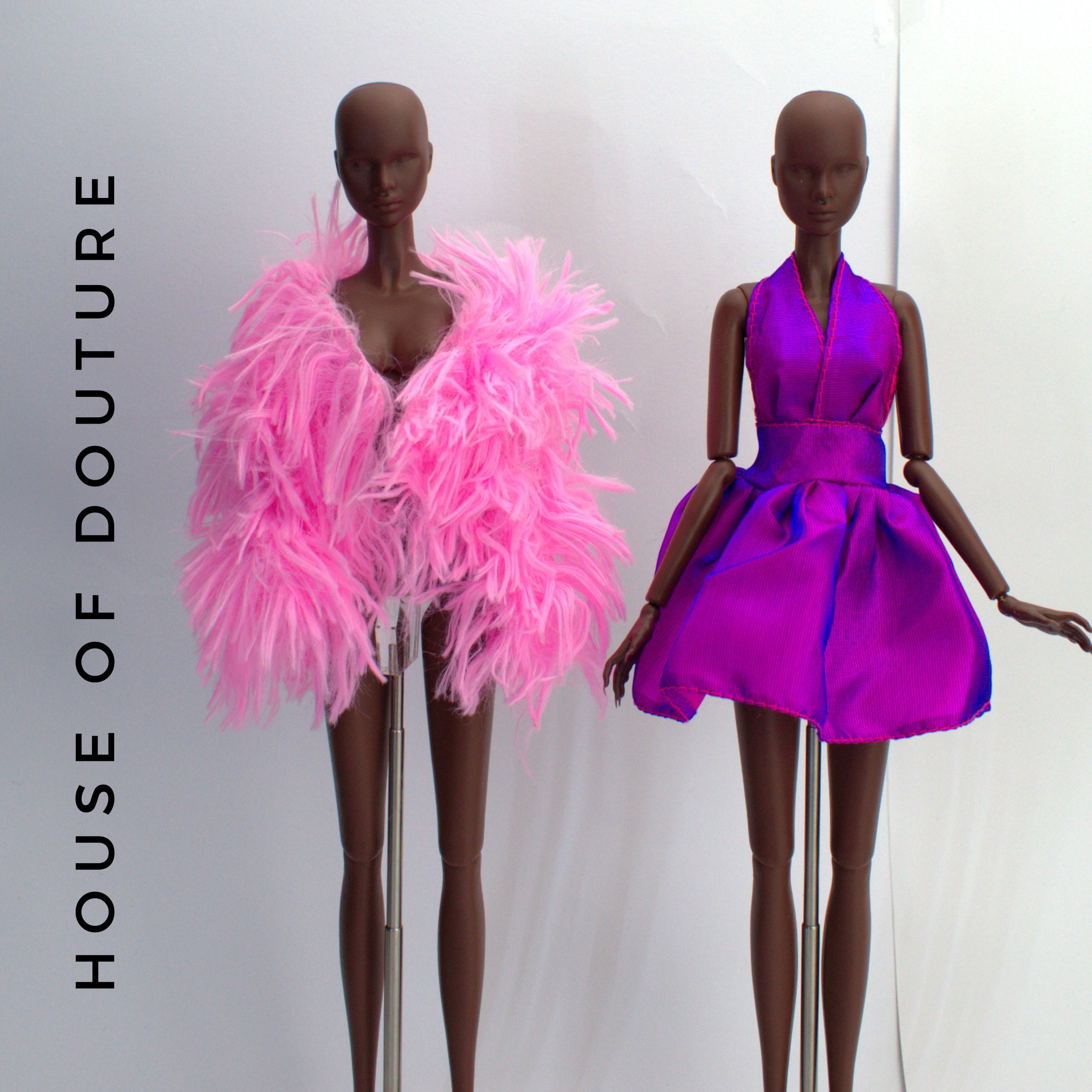 Pink suit for Barbie doll – The Doll Tailor