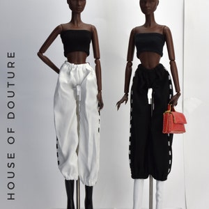 Douture Fashion Doll Royalty BJD 11-13" Doll Tracksuit Gym Trousers Set