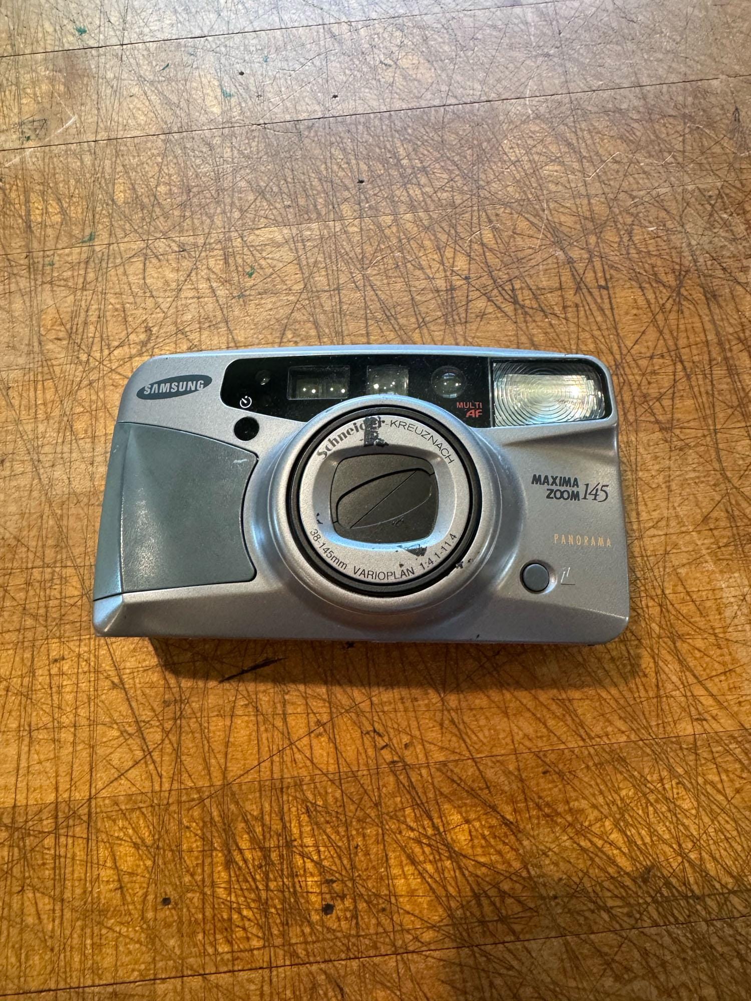 Samsung Maxima Zoom 145 Panorama 35mm Film Camera