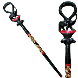 Akamba Artisans In Kenya Use Ecologically Harvested Neem Wood To Create These One Of A Kind Walking Canes Using Hand Tools 36&quot;