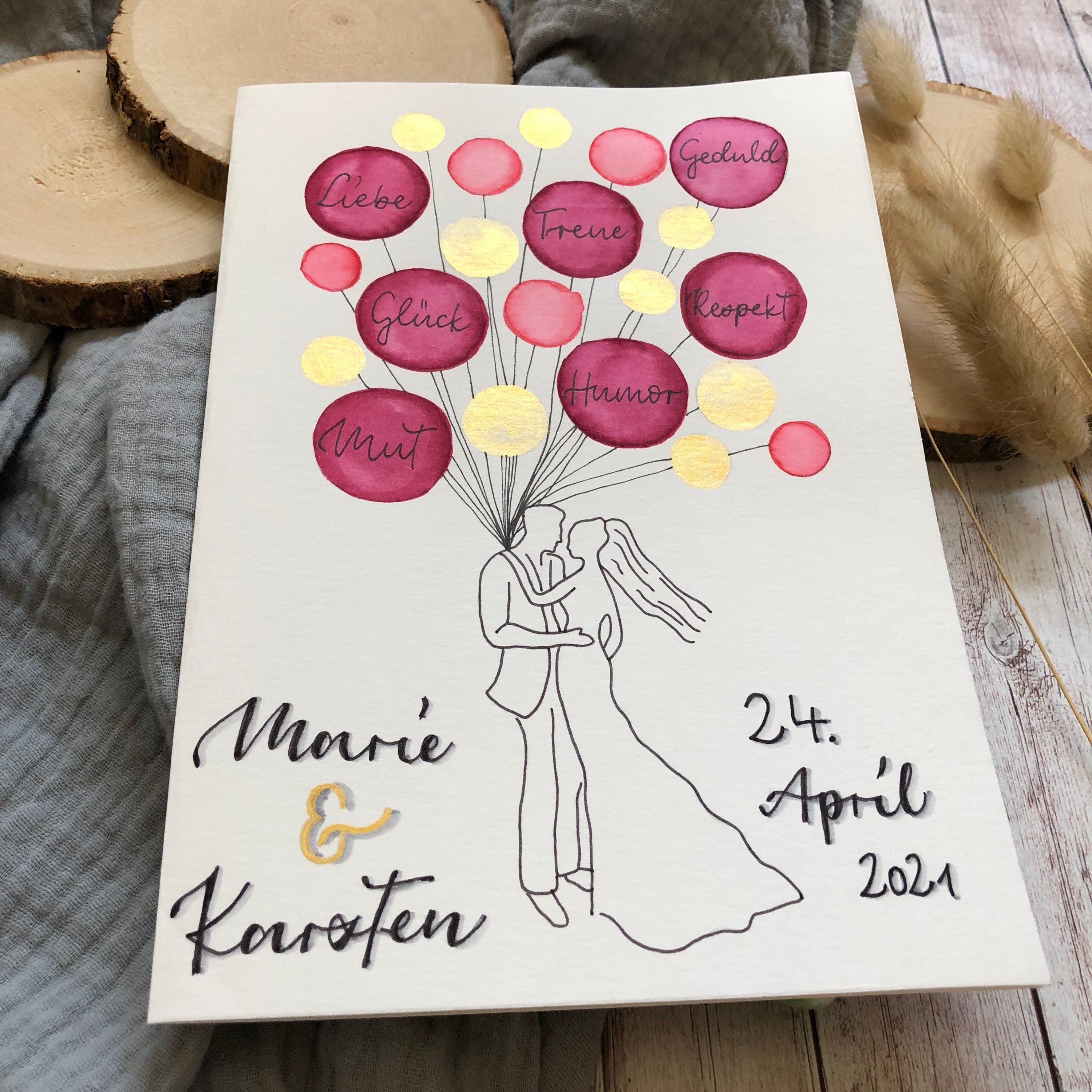Karte zur Hochzeit Grußkarte Karte Hochzeit Geschenk Etsy