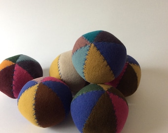 felt ball play toy multicolor decoration