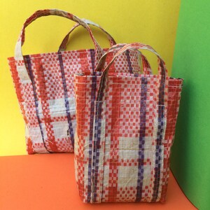 poppentas, immigrantentas, accessoires, plaid