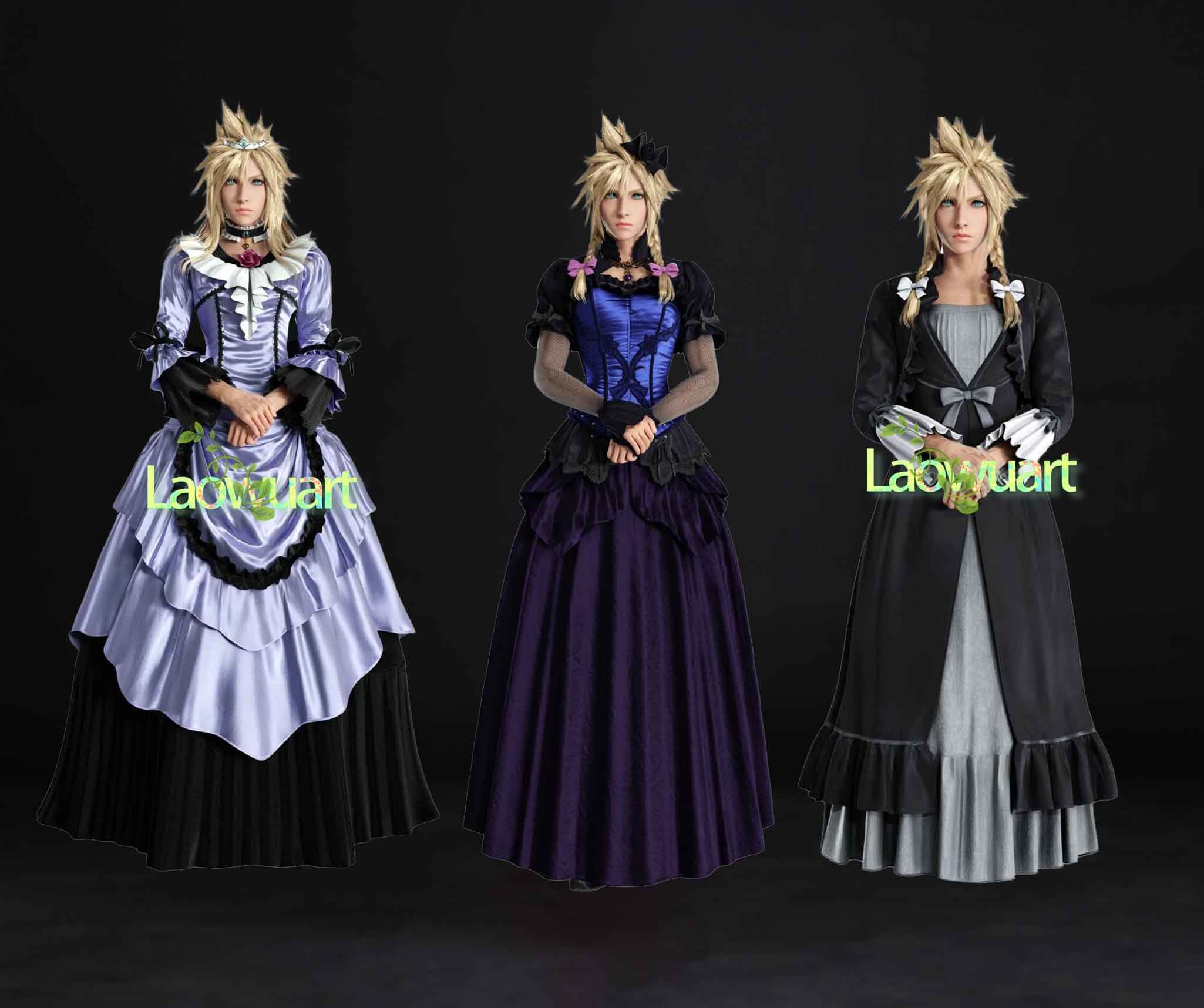 Final Fantasy 7 Dresses: How to get all nine outfits for Cloud