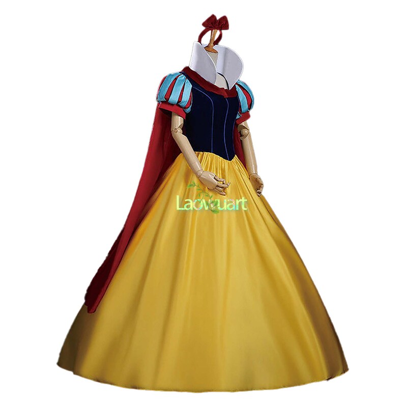 Snow White Women Girls Princess Outfit Adult Snow White Dress, Snow