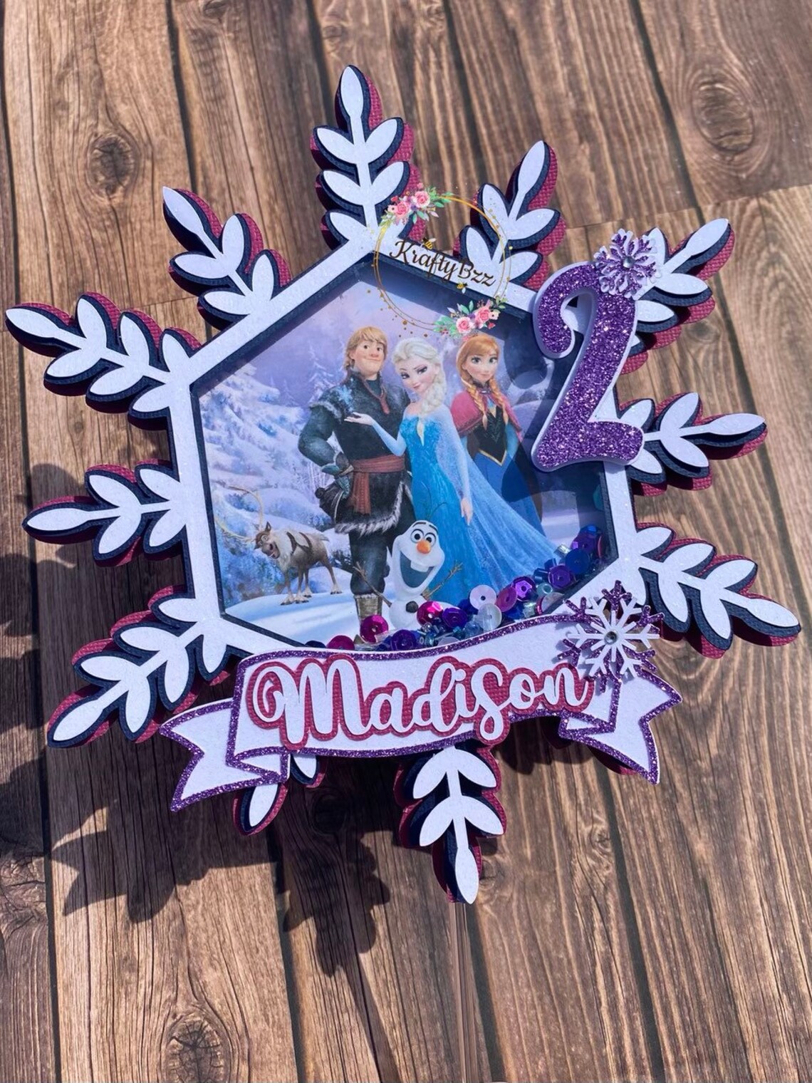 Frozen Cake Topper Frozen 2 Cake Topper Elsa Cake Topper Etsy