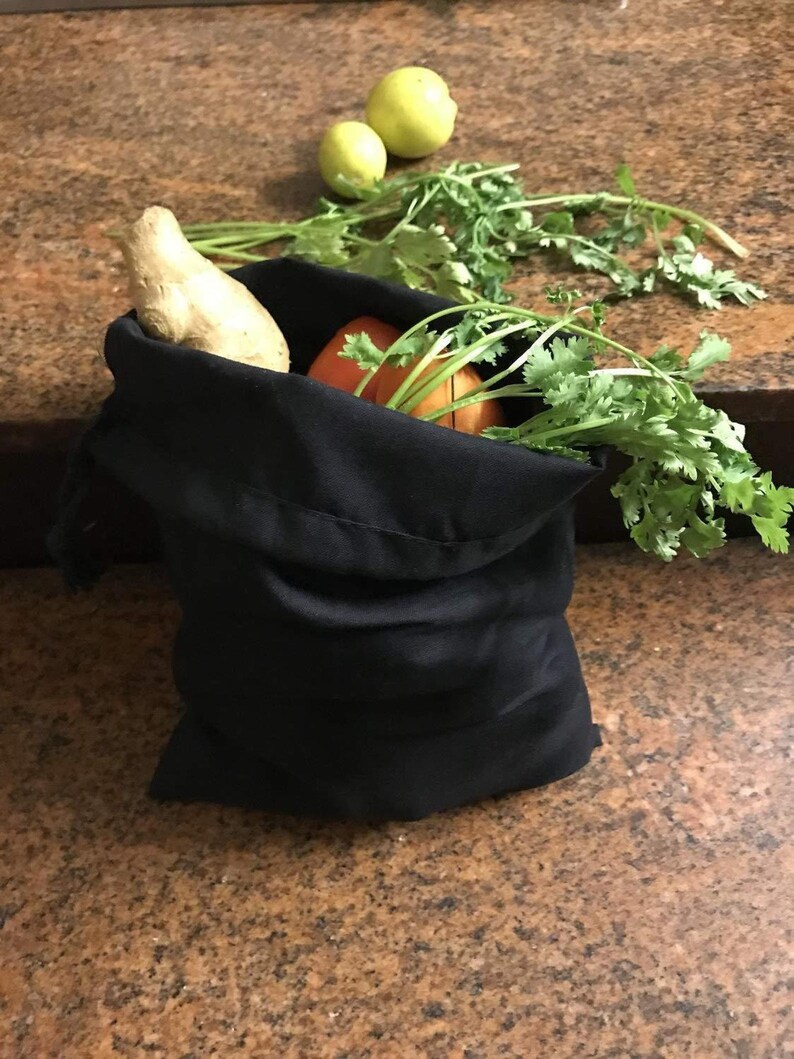 25, 50, 100, 200 Black Premium Quality Eco-Friendly Reusable Cotton Bags Choose Qty 4x6 Inches Cotton Single Drawstring Muslin Bags