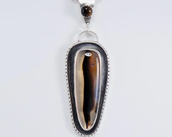 Montana Agate One-of-a-Kind Artisan Necklace