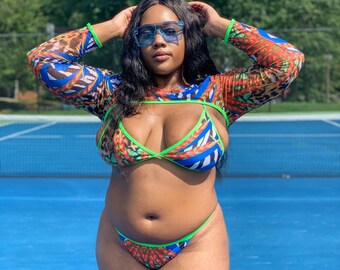 plus size thong swimsuits