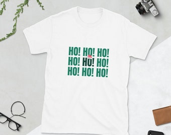 HO HO HO Short-Sleeve Unisex T-Shirt Christmas shirt | xmas shirt