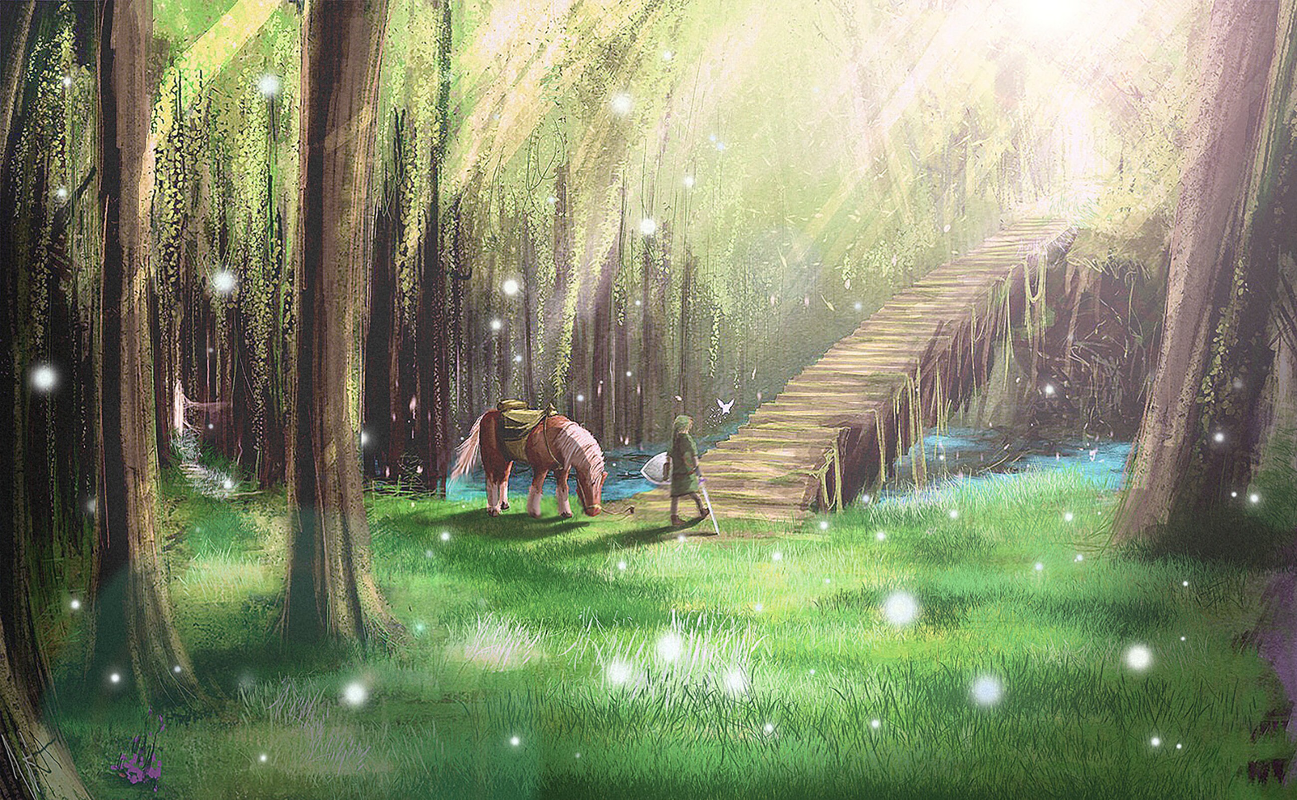 Legend Of Zelda Original Art Print Ocarina Of Time Etsy Hong Kong