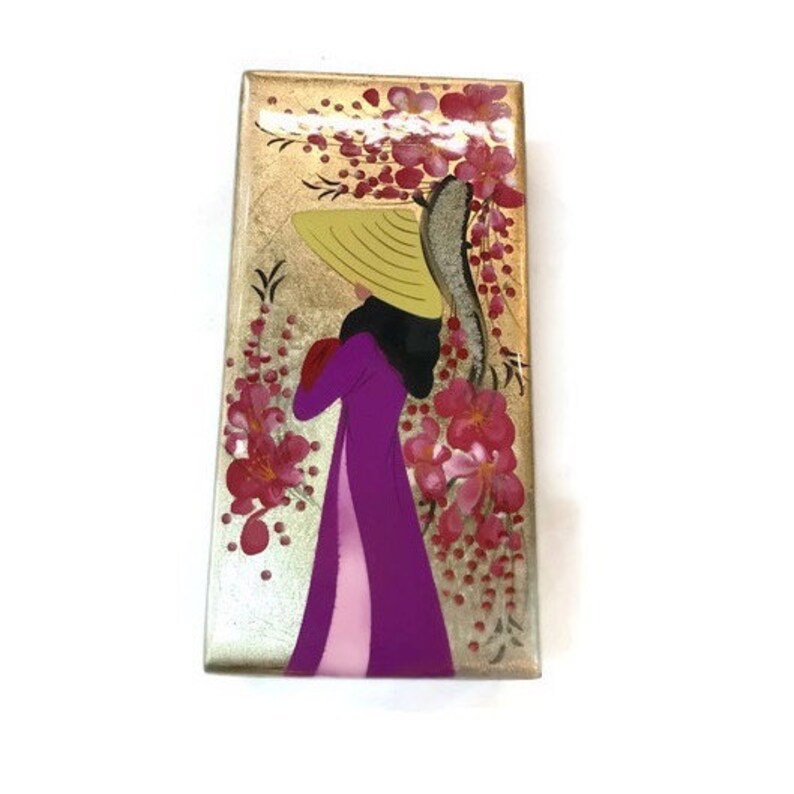 Vietnamese Lacquer Box Lacquer Jewelry Box Gift for women Etsy
