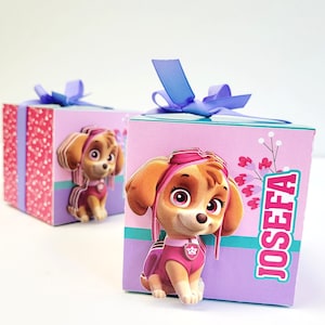 Molde Cajita Cubo / Cube Box Template