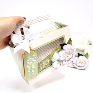 Molde cajita lunch con ventana / Box Template with window