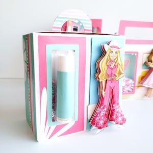 Molde cajita travel lipstick  / Box Template