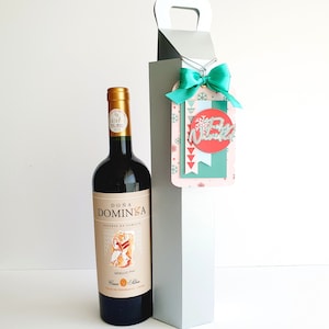 Molde Cajita Botella / Bottle Box Template + TUTORIAL DE ARMADO