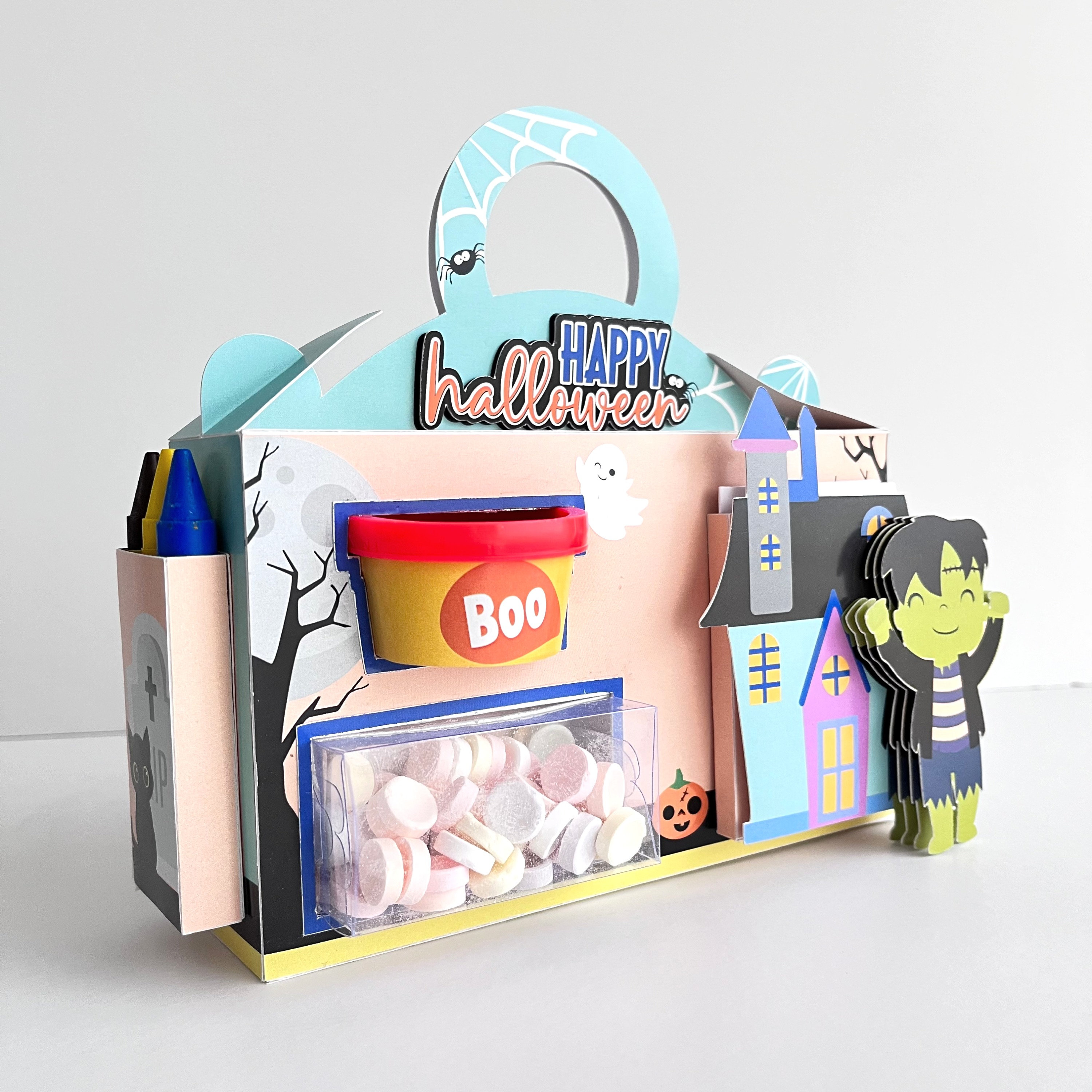 Molde caja crayolas España