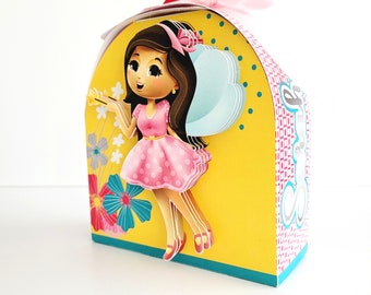 Molde cajita purse  / Box Template