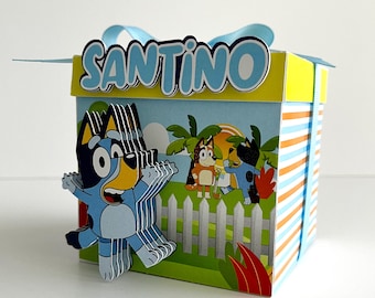Molde Cajita Cubo / Cube Box Template