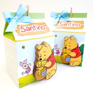 Molde Cajita Milk Baja / Milk Box Template