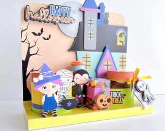 Molde Escenario golisinas / Candy scenery Template