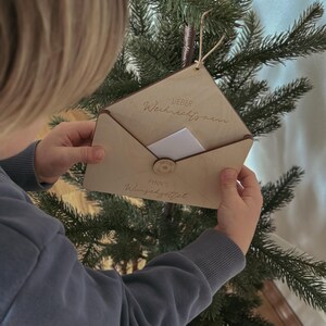 Wunschzettel Briefumschlag Personalisiert Weihnachtsmann I Brief Christkind I Weihnachtsdeko I Advent I Weihnachtsdeko I Geschenk I