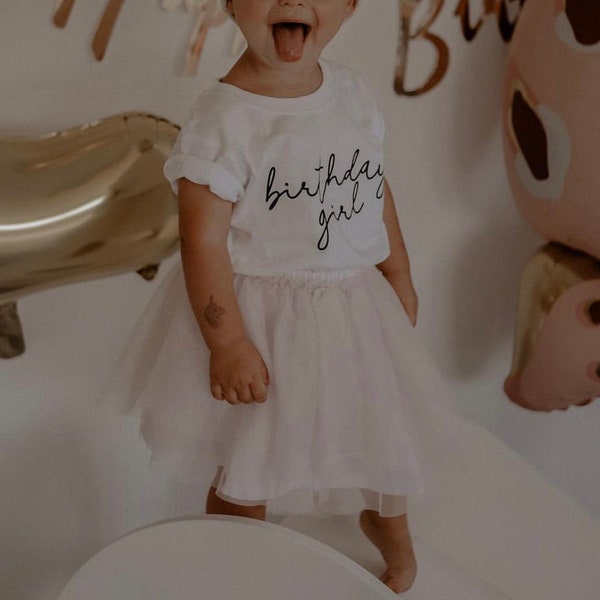 Birthday Girl Shirt | Geburtstagshirt Mädchen | Kinder T-Shirt