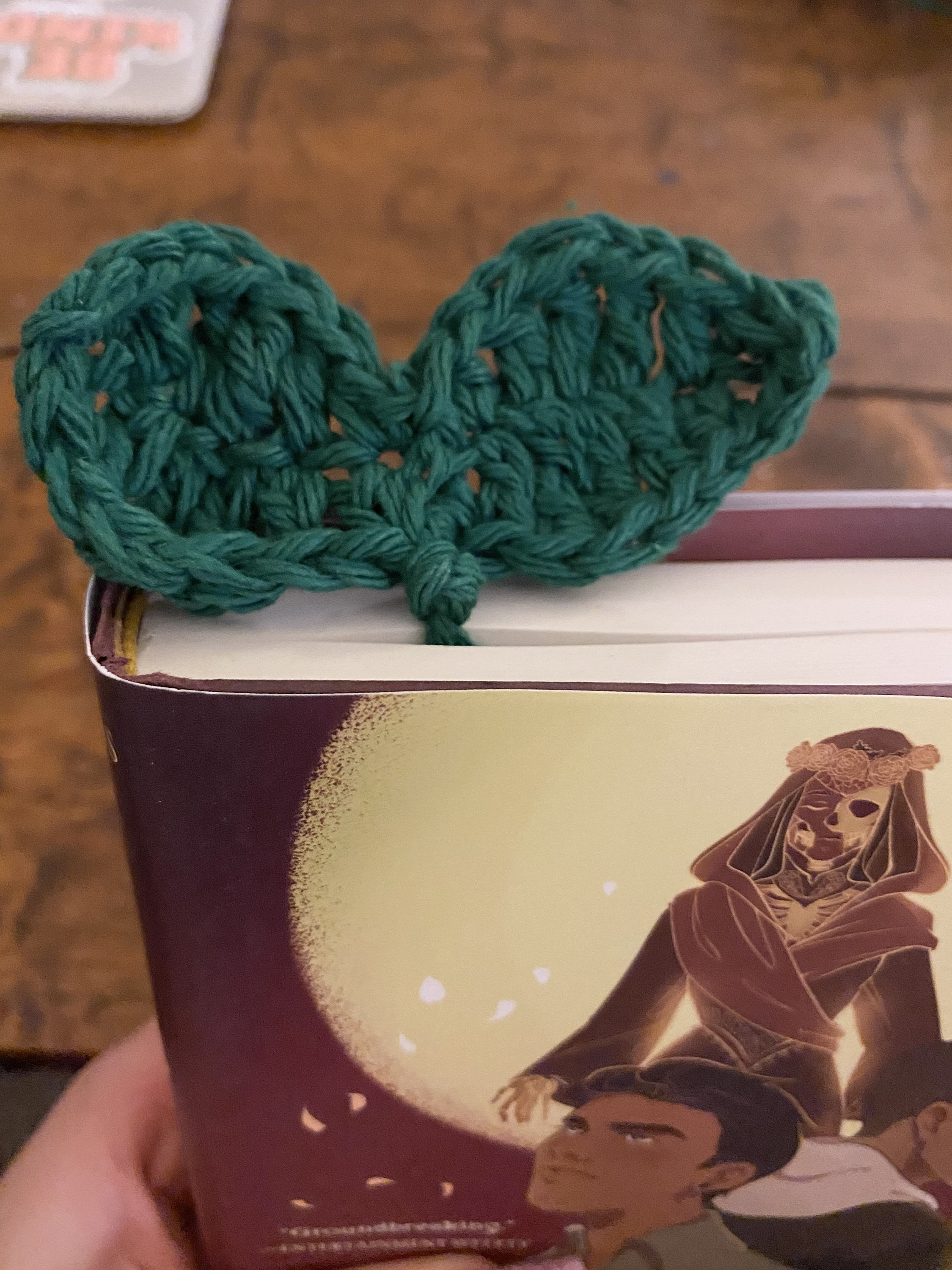 Crochet Leaf Bookmark | Etsy