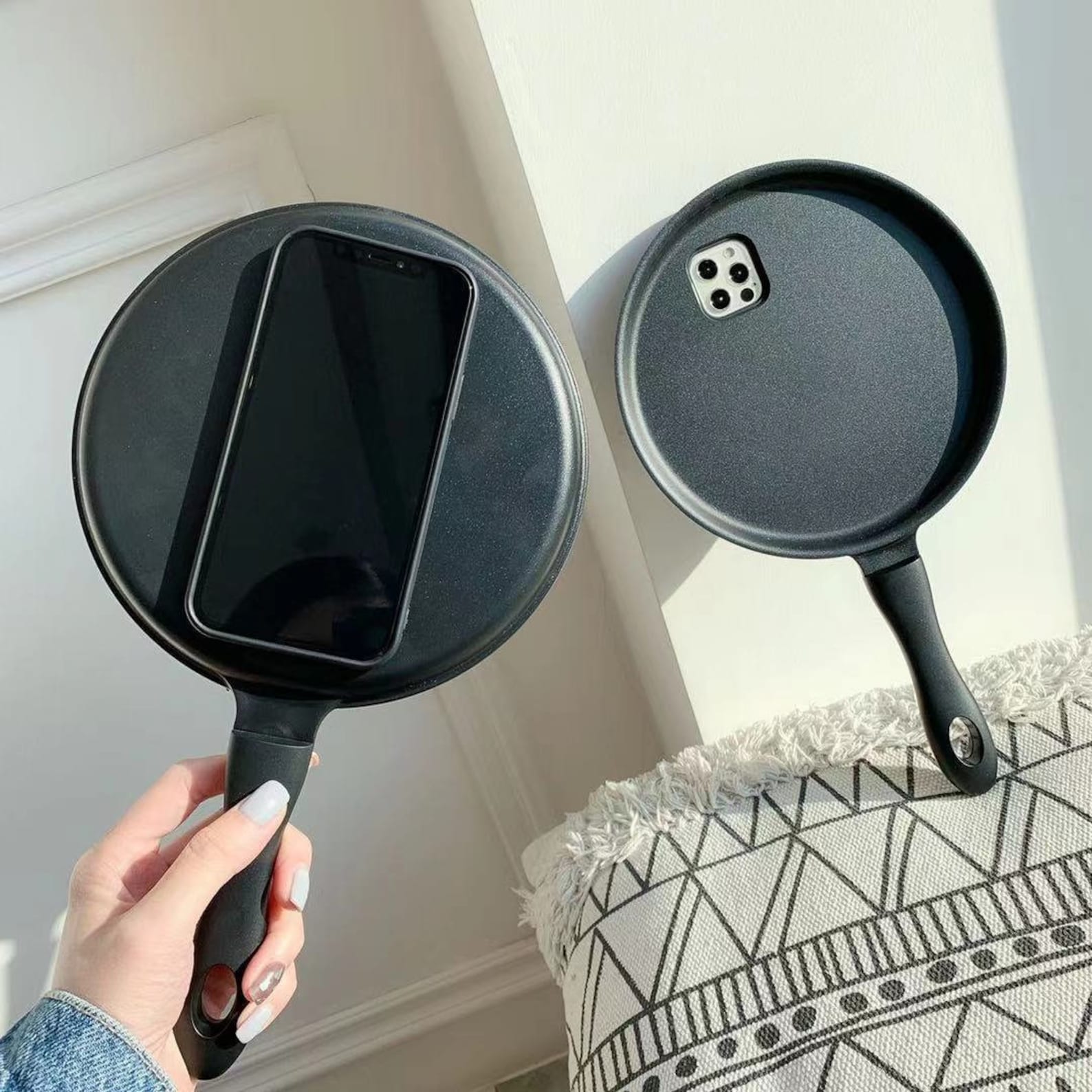 Iphone Case Crazy Frying Pan Phone Case Funning Phone Case Etsy